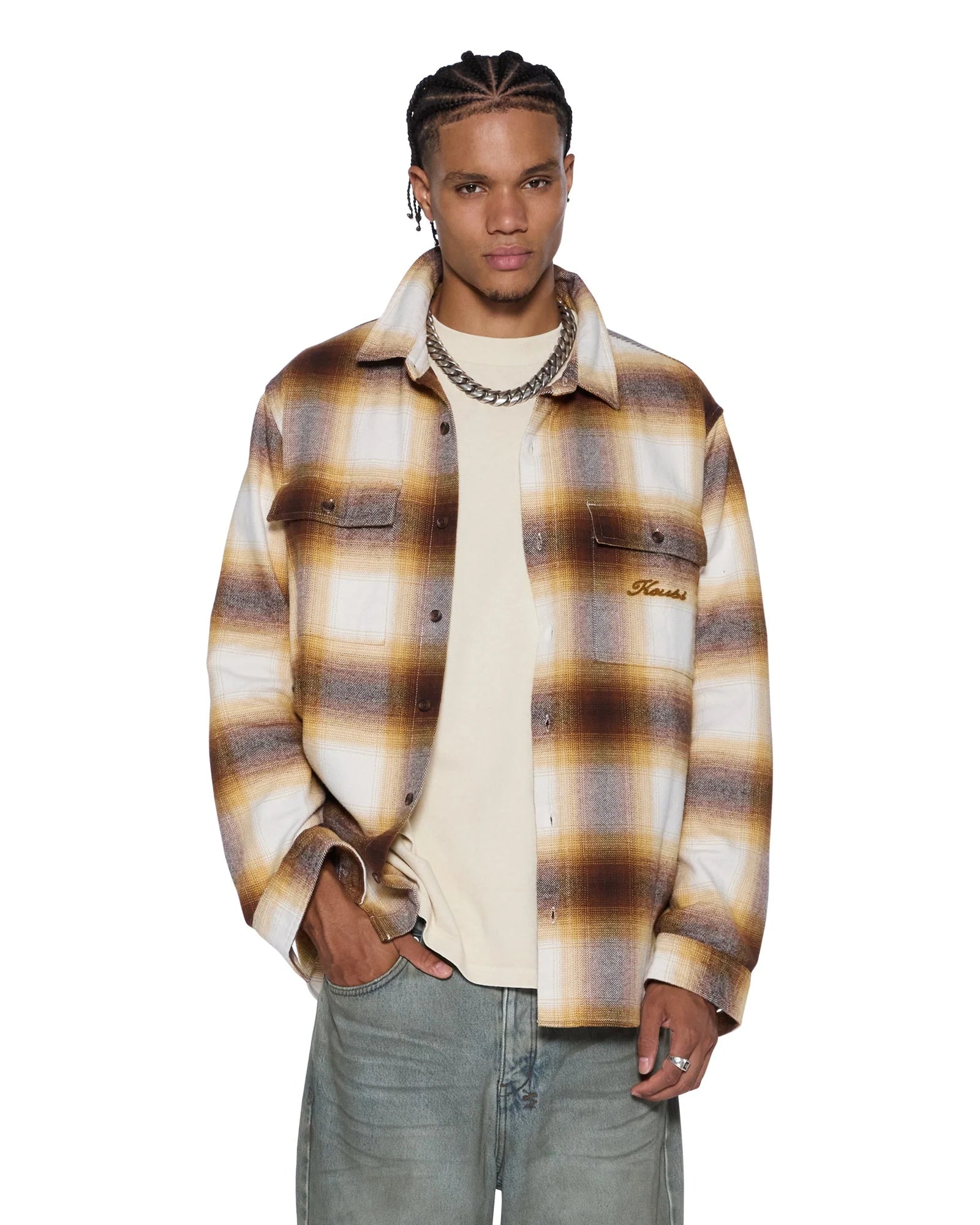 KSUBI // Rosebowl LS Shirt BURNT ORANGE