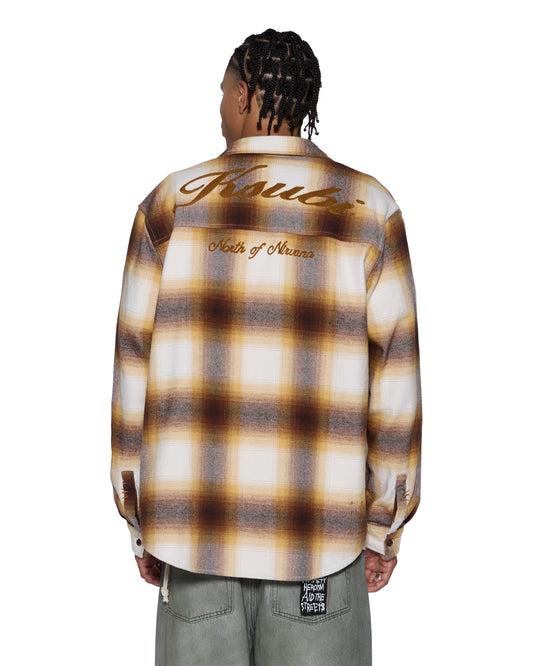 KSUBI // Rosebowl LS Shirt BURNT ORANGE