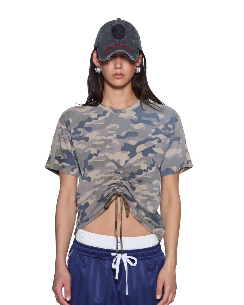 KSUBI // Ruched Everyday Tee CAMO