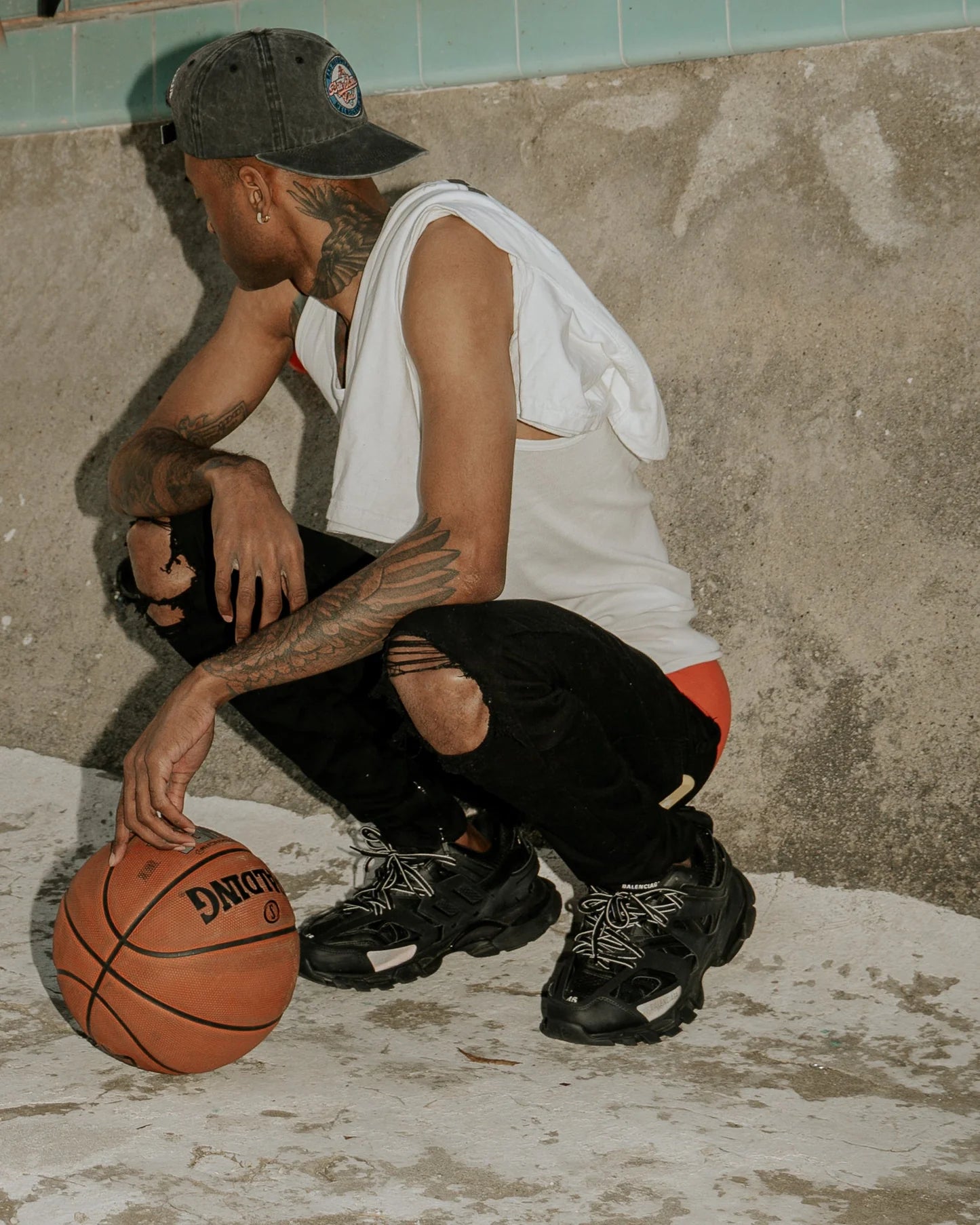Ruthless Cap Washed Black