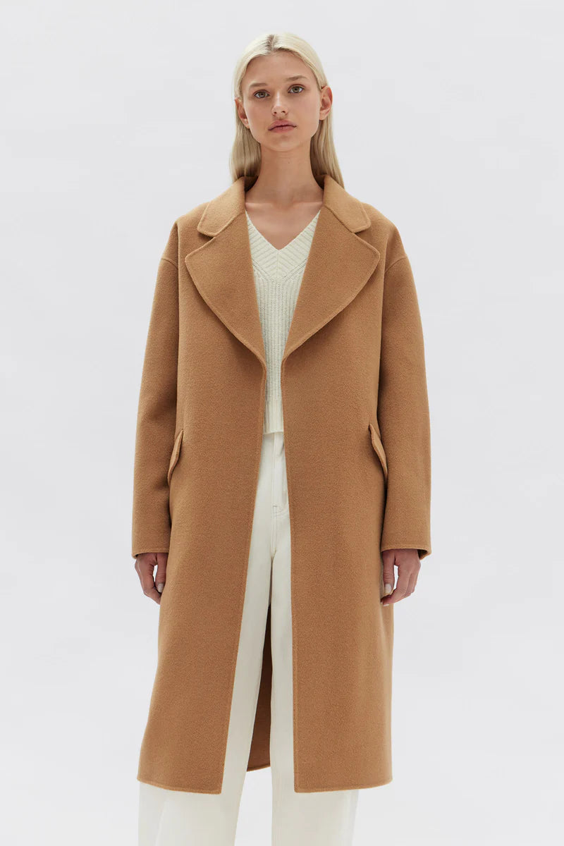 ASSEMBLY LABEL // Sadie Wool Coat CAMEL