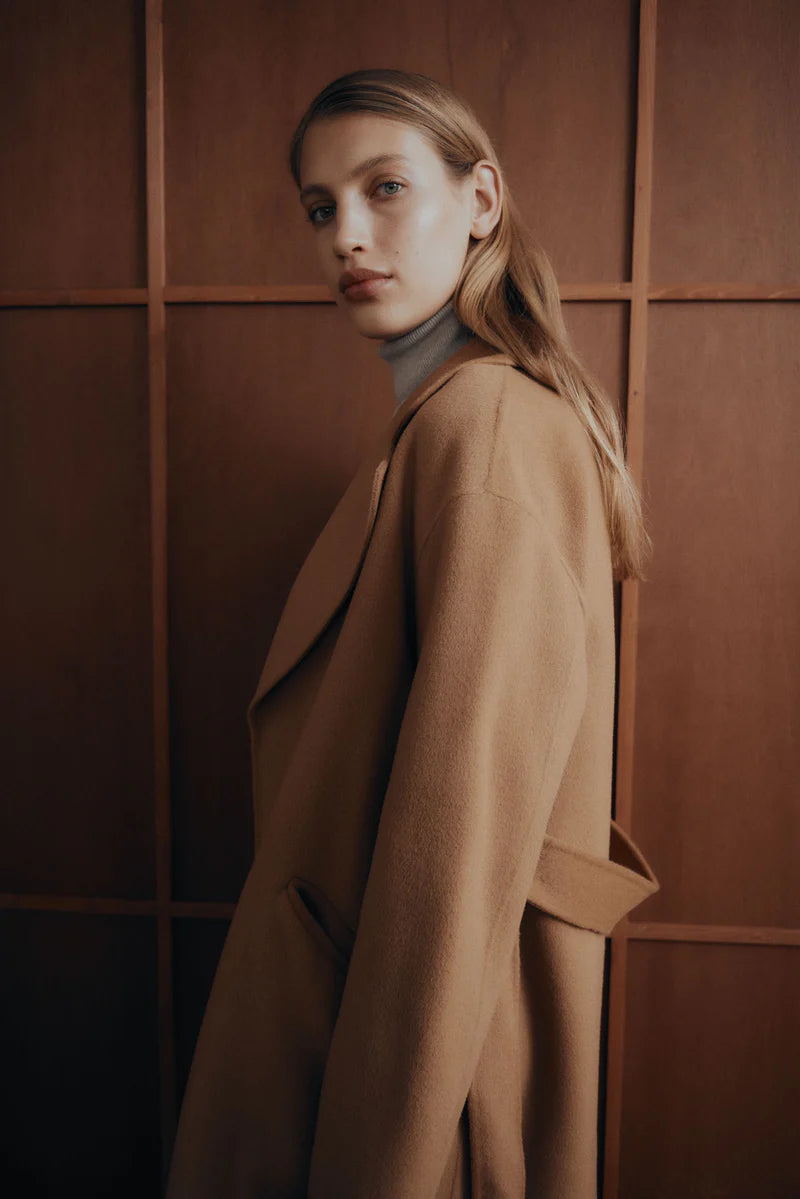 ASSEMBLY LABEL // Sadie Wool Coat CAMEL