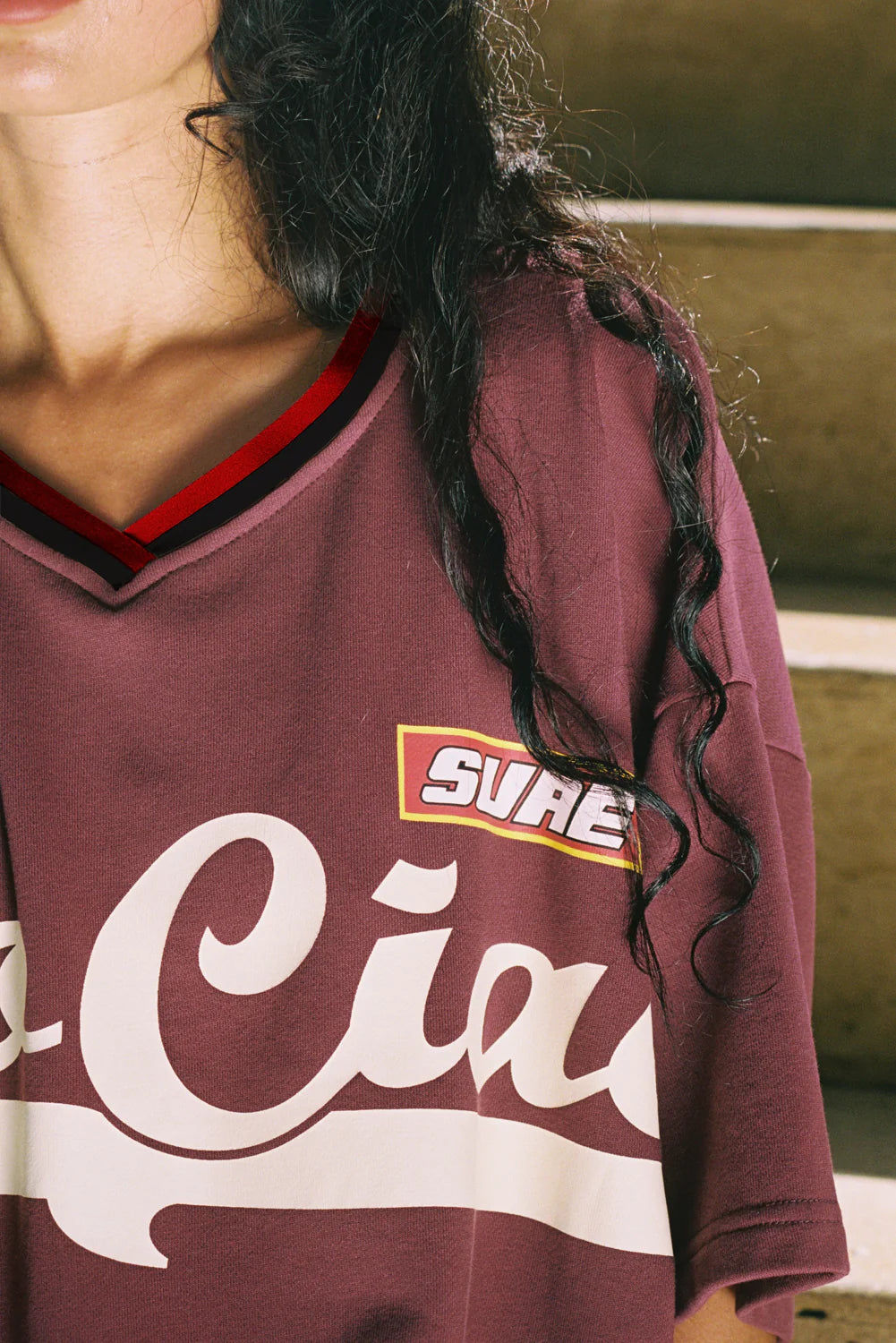 CIAO CIAO // Enzo Sport Jersey SHIRAZ BURGUNDY