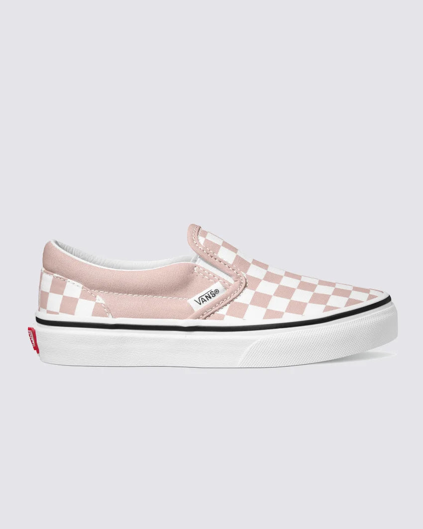 Pink Van Slip On Rainbow Checkerboard Bright Pink Vans Custom