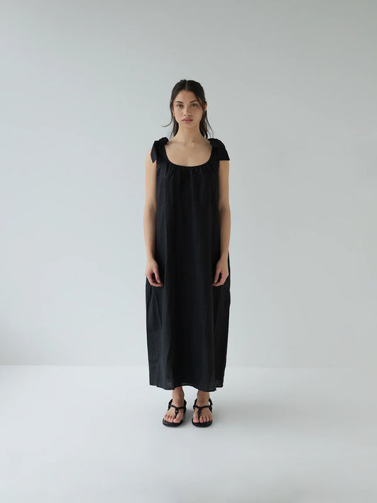 S O P H I E // Bows Dress BLACK