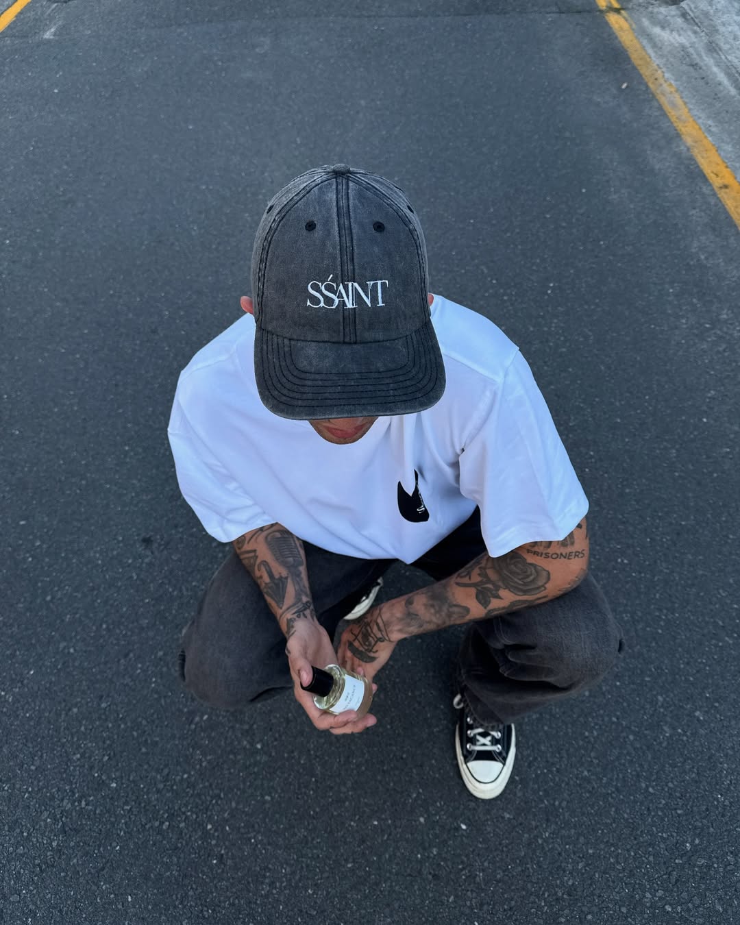 SSAINT // SSAINT Cap BLACK