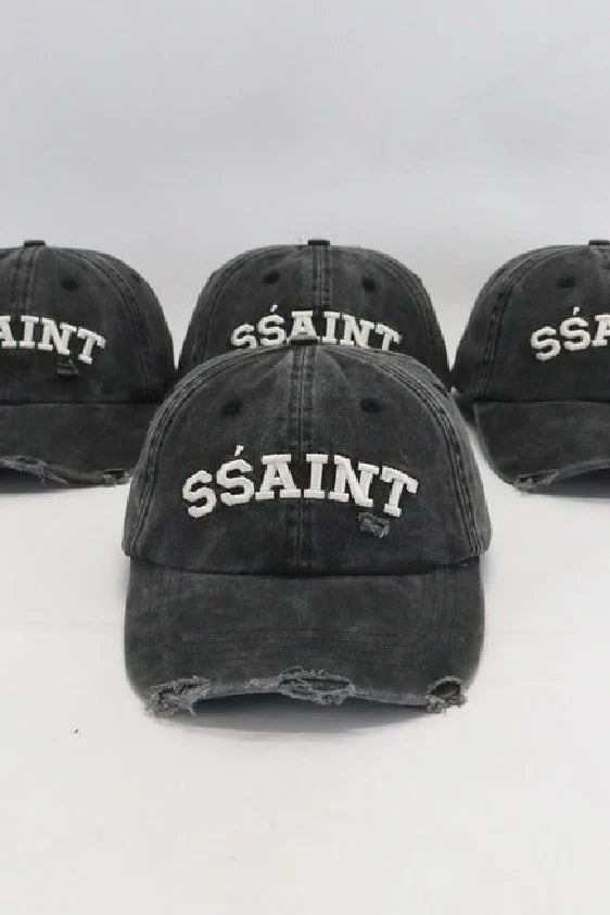 SSAINT Cap BLACK/CREAM