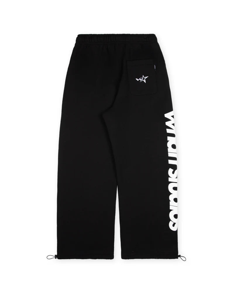 WNDRR // STRXRHAUS Lounge Trackpant BLACK