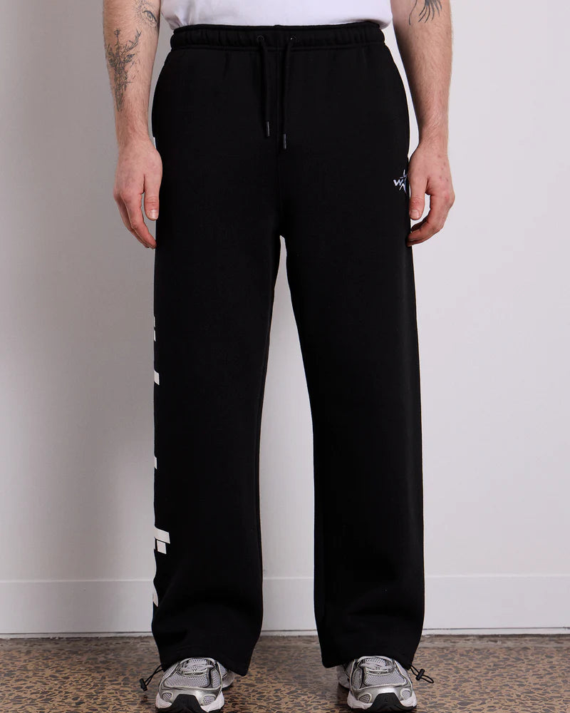 WNDRR // STRXRHAUS Lounge Trackpant BLACK