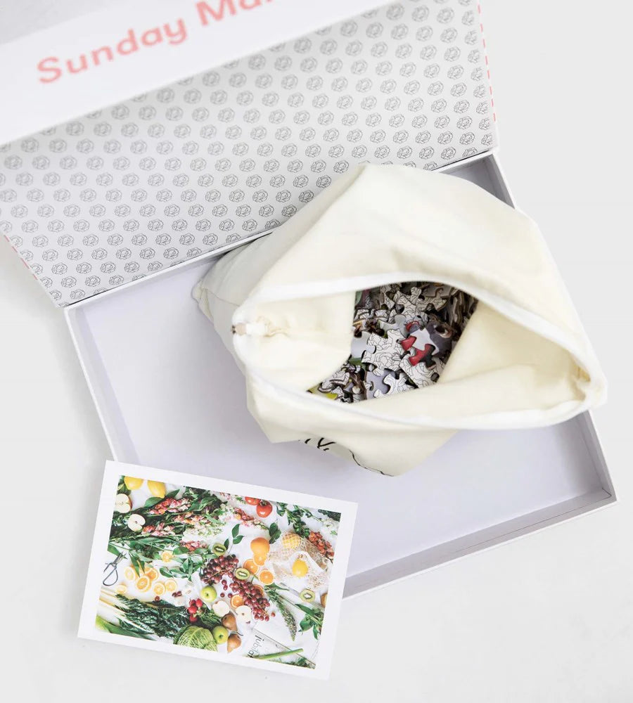 FATHER RABBIT x LETTUCE // Puzzle SUNDAY MARKET