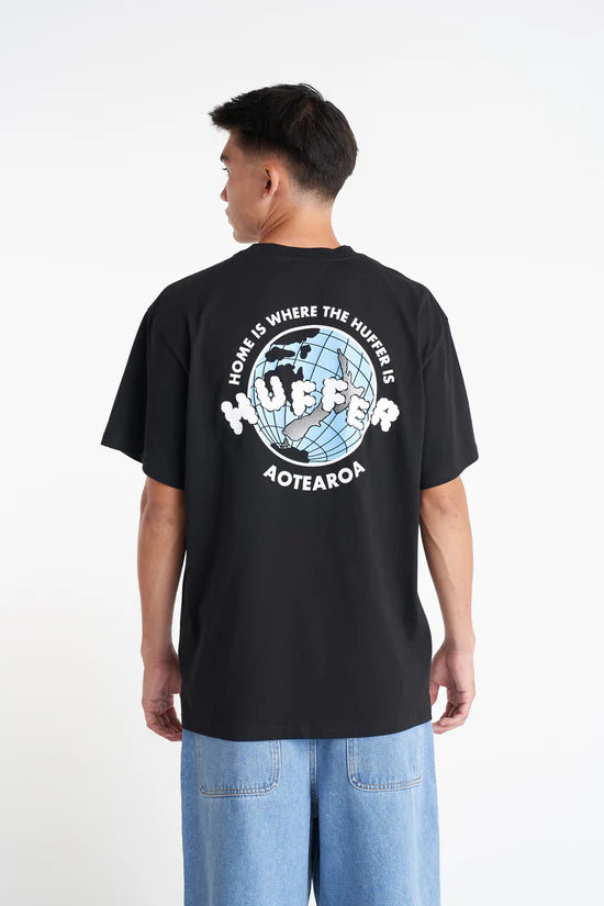 HUFFER // Sup Tee 190 HOME IS BLACK