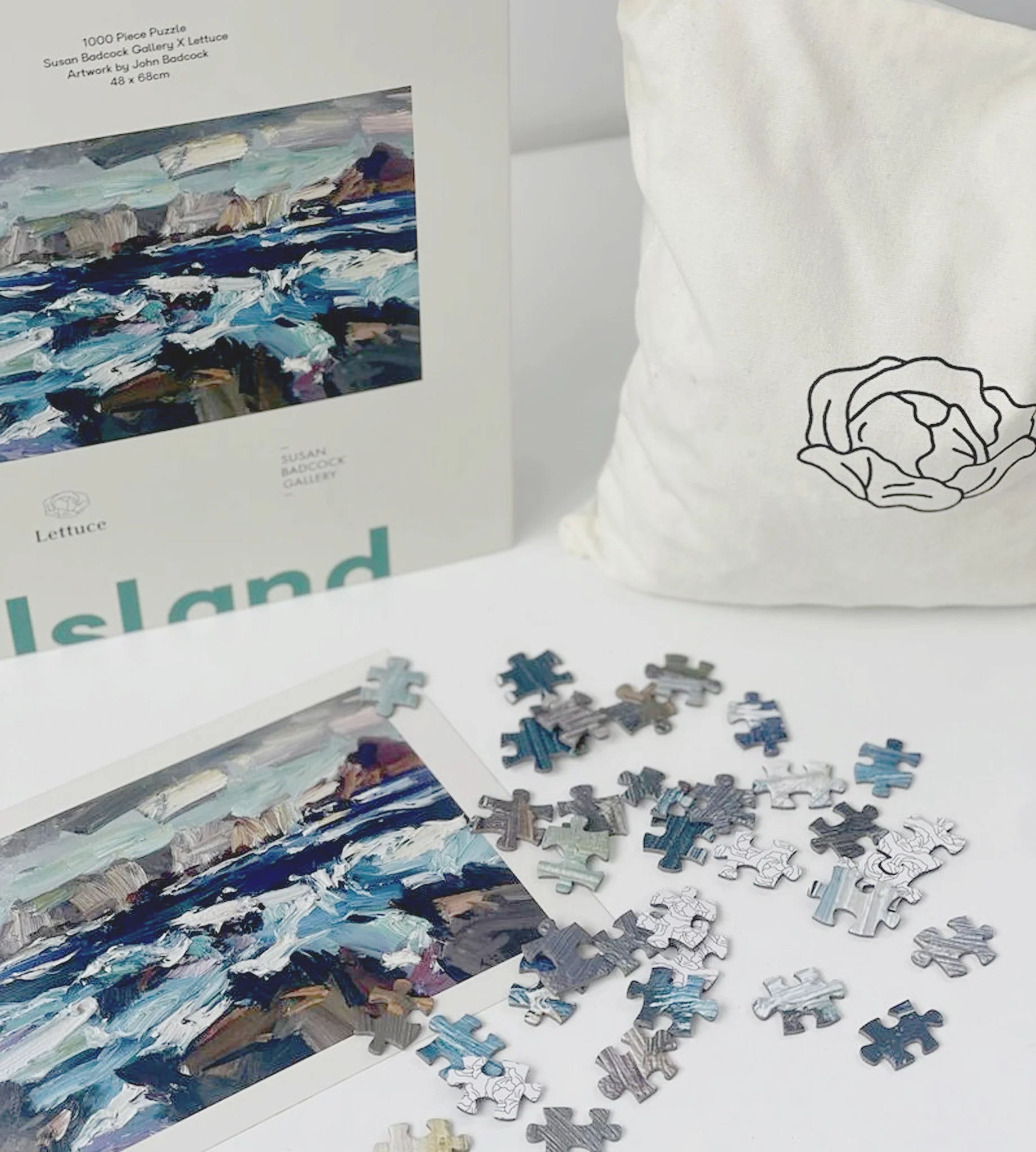 LETTUCE x SUSAN BADOCK // Puzzle JOHN BADOCK NEPEAN ISLAND