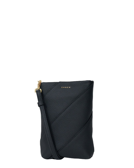 SABEN // Maggie Crossbody BLACK BIAS