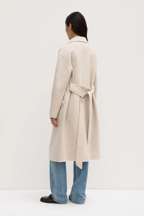 ASSEMBLY LABEL // Sadie Wool Coat OAT MARLE