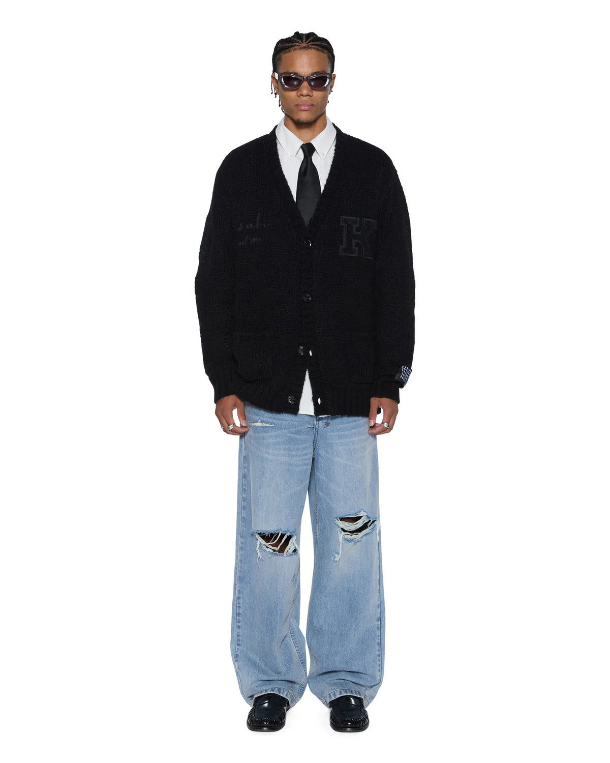 KSUBI // Salud Cardigan JET BLACK