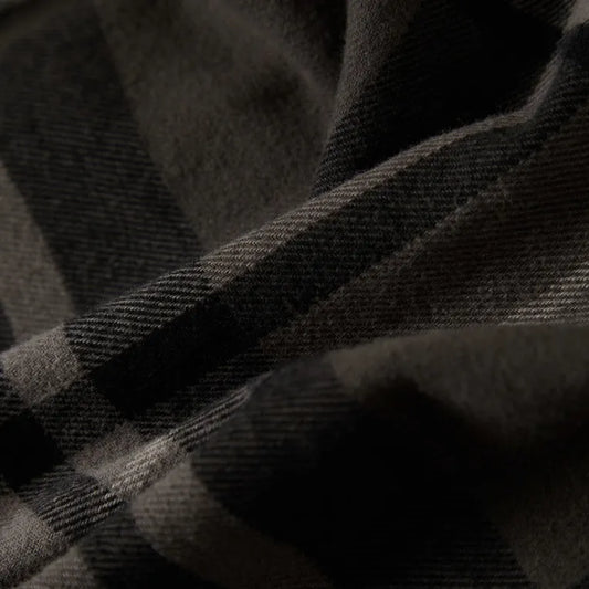BRIXTON // Seagaze Flannel BLACK/CHARCOAL