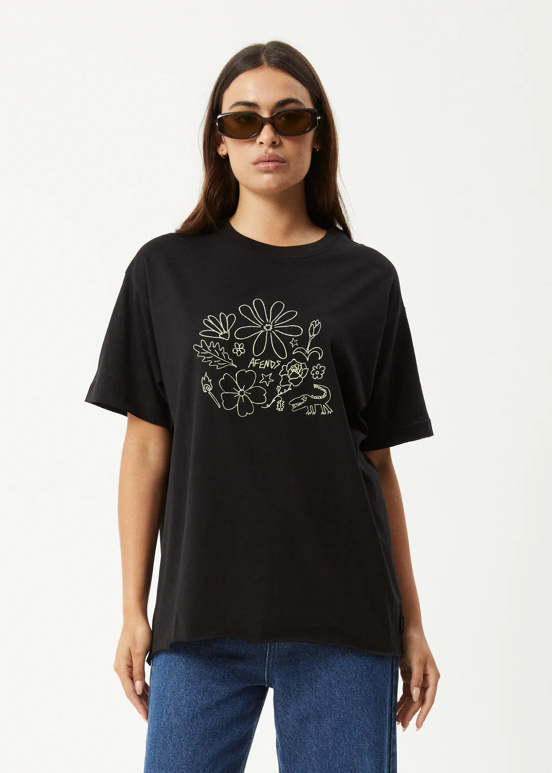 AFENDS // Shapes OS Tee BLACK