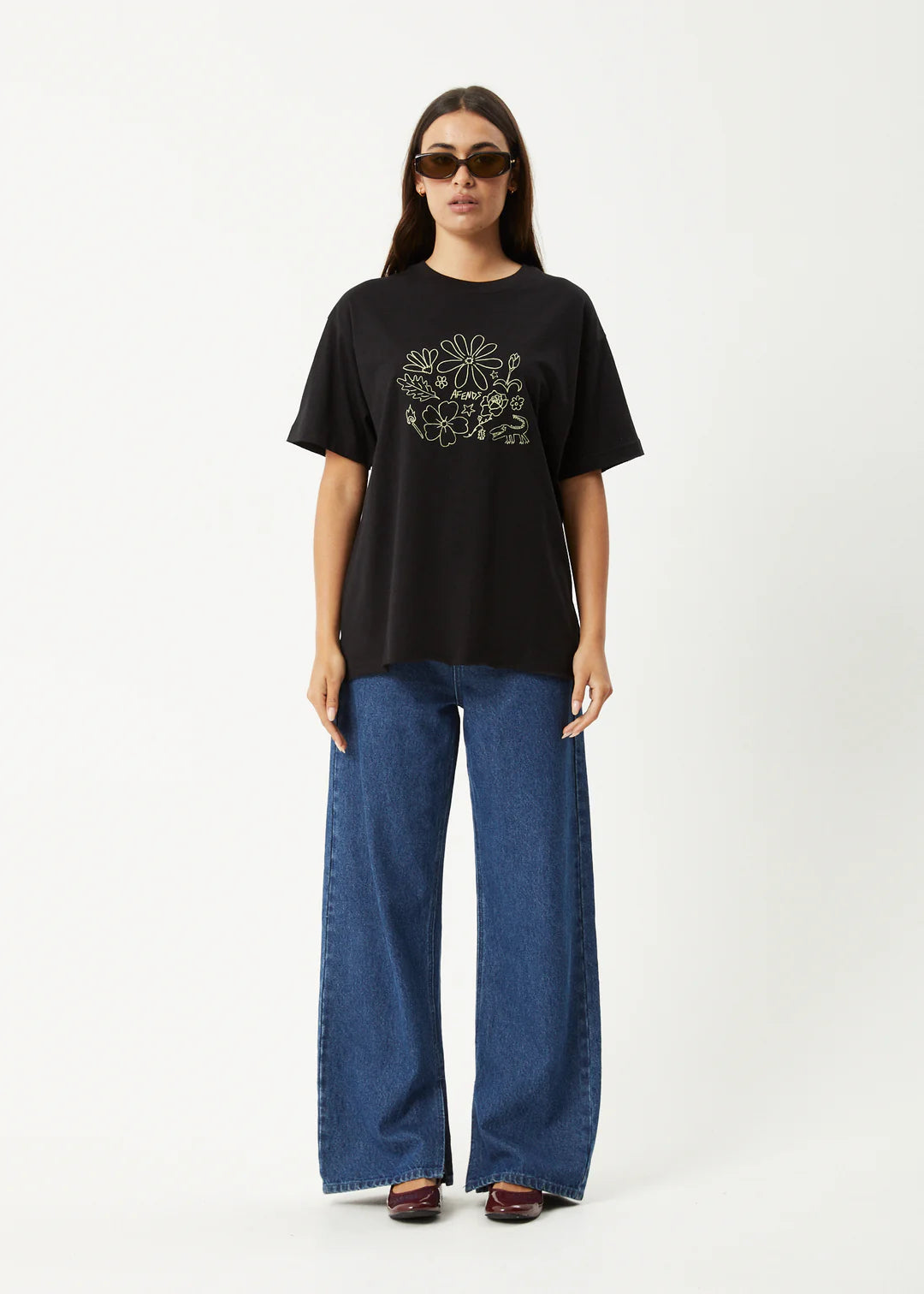 AFENDS // Shapes OS Tee BLACK