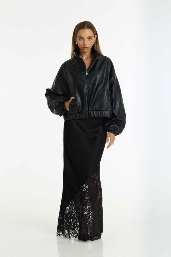 Softly Spoken Skirt BLACK LACE