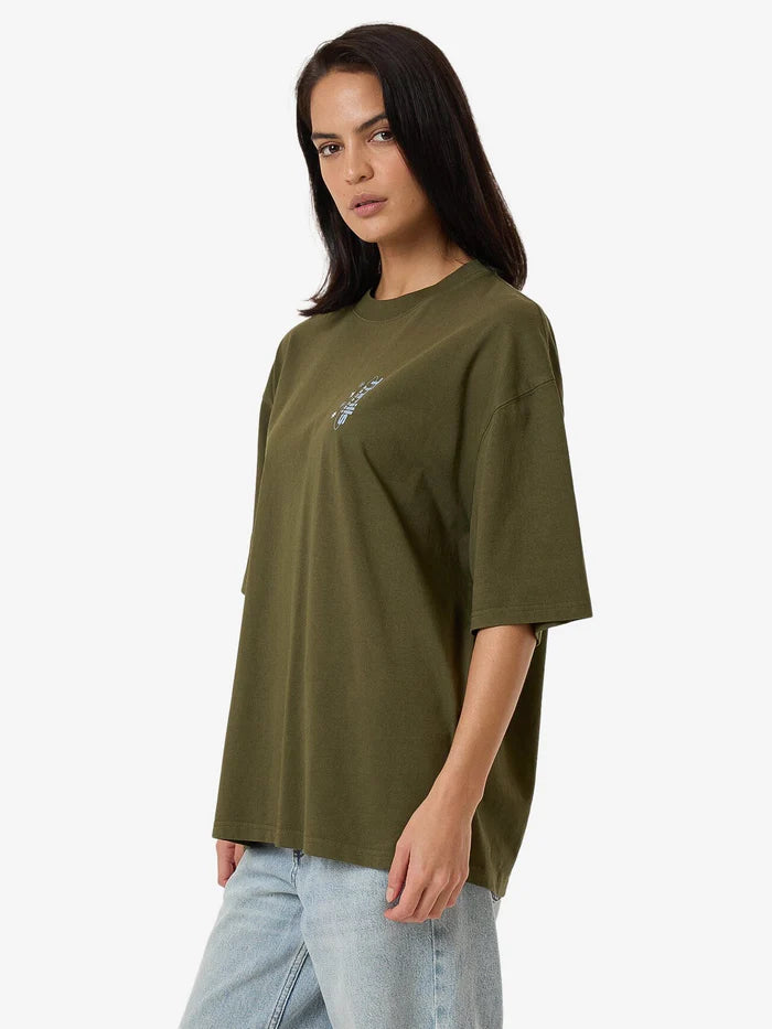 THRILLS // Spirit of Reality OS Tee BURNT OLIVE
