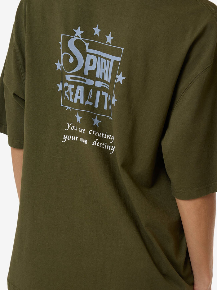 THRILLS // Spirit of Reality OS Tee BURNT OLIVE