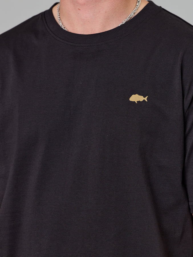 JAF // Stamp Sea Tee BLACK