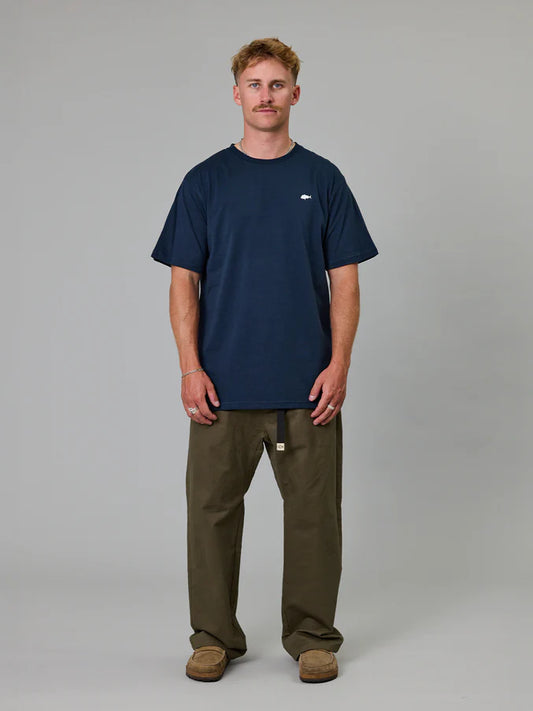 JAF // Stamp Sea Tee NAVY