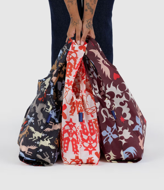 BAGGU // Standard Baggu Set of 3 WESTERN CUT OUT