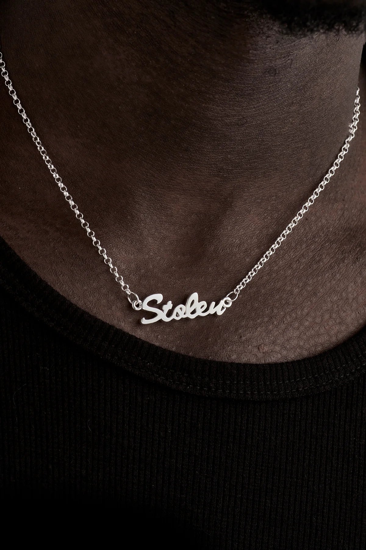 SGC // Stolen Script Necklace