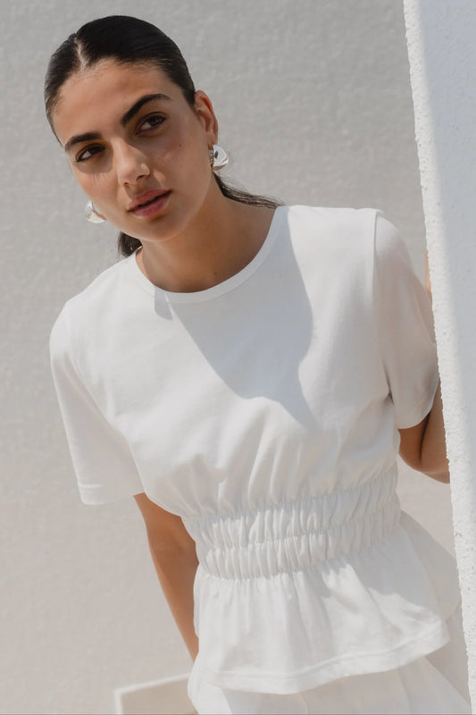 AMONG THE BRAVE // Svelte Tee IVORY