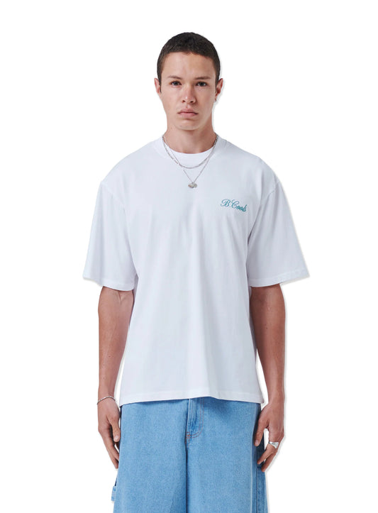 BARNEY COOLS // Swan Tee WHITE