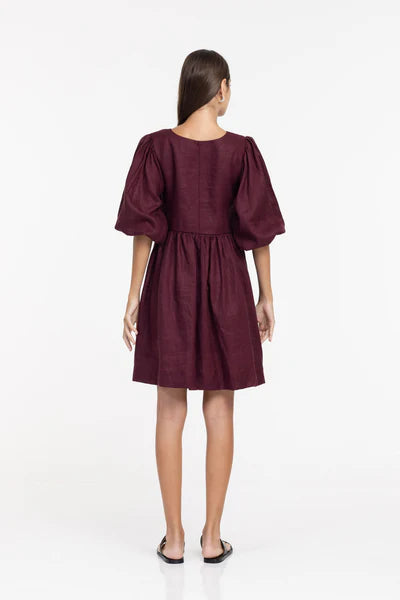 BLAK // Sweet Love Dress MAROON