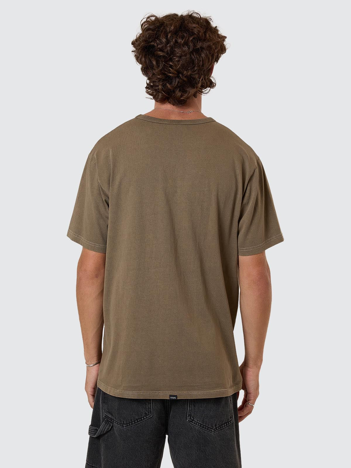 THRILLS // Workwear Embro Merch Fit Tee DESERT