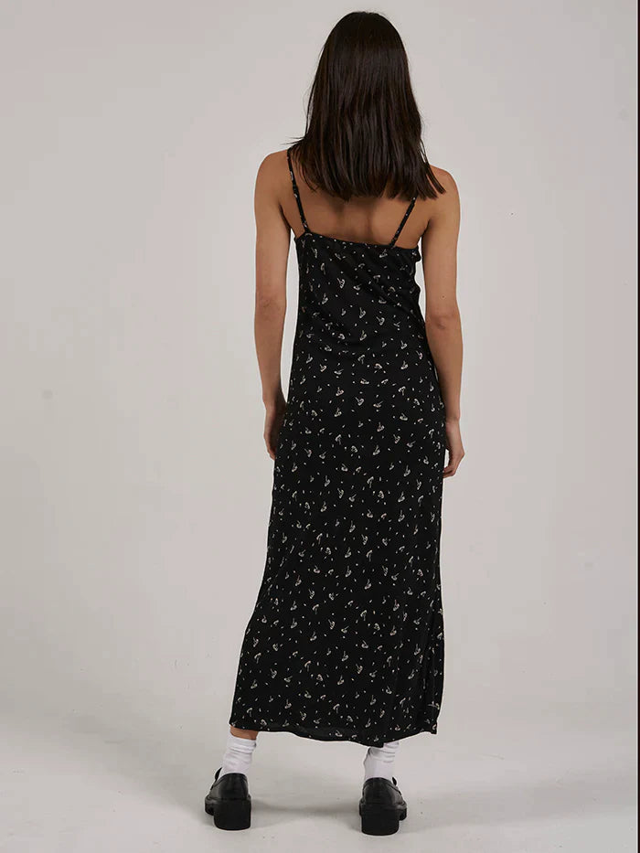 THRILLS // Nightshade Bias Dress BLACK