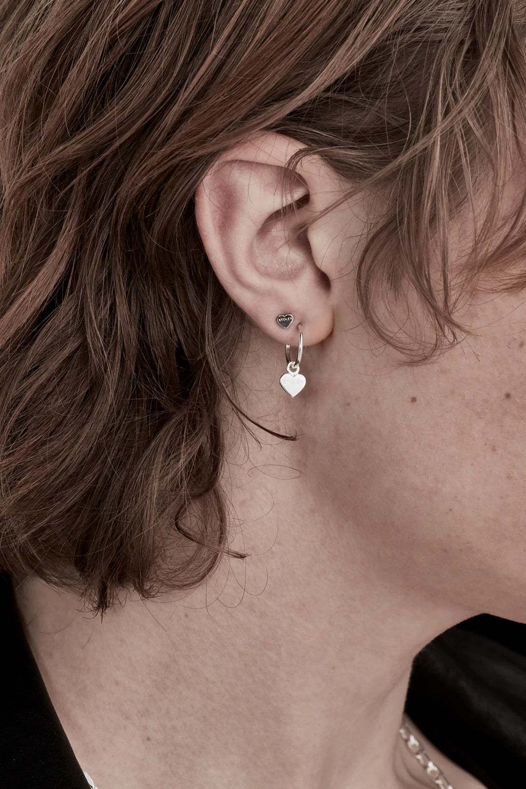 SGC // Tiny Stolen Heart Earrings