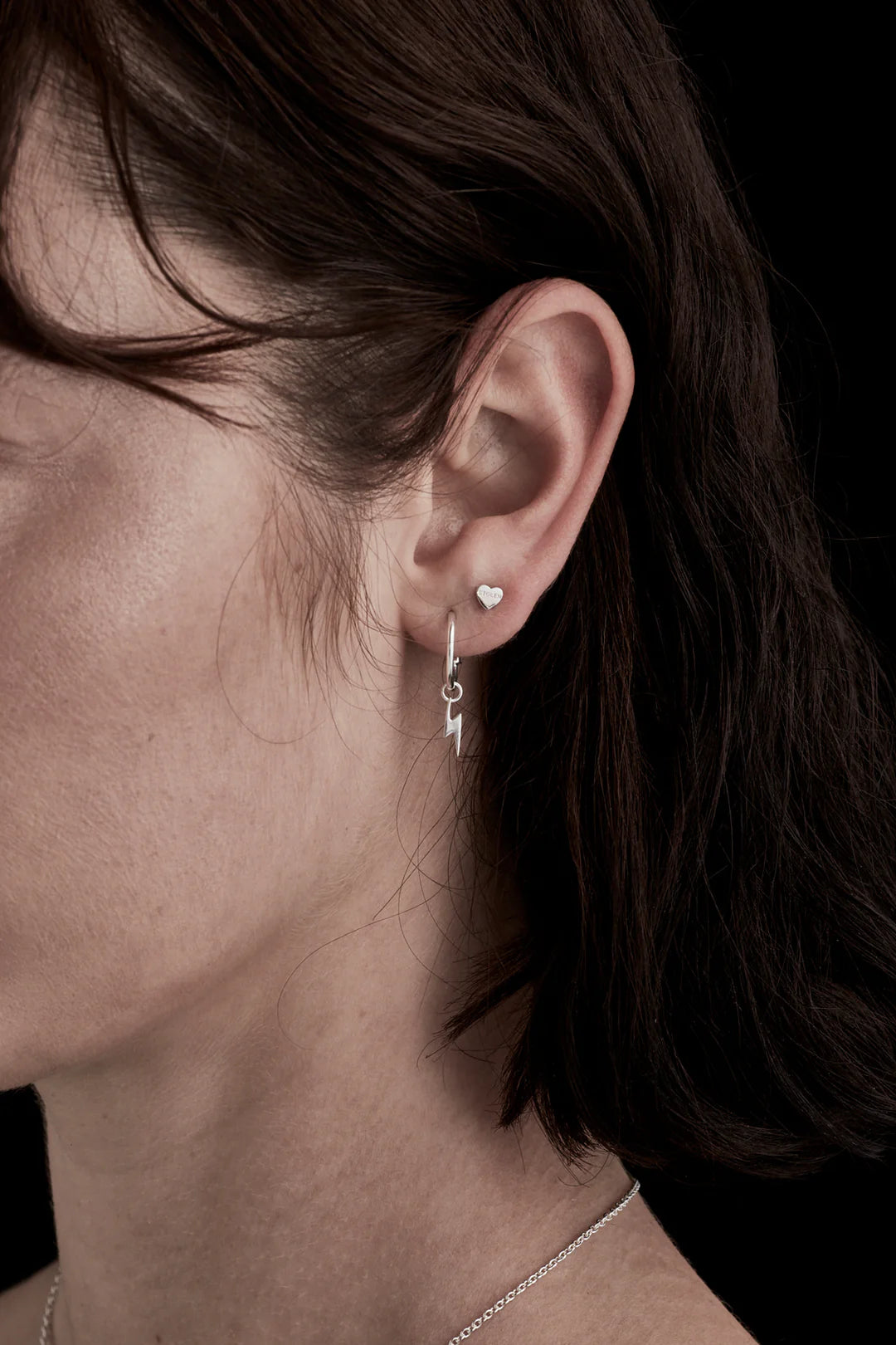 SGC // Tiny Stolen Heart Earrings