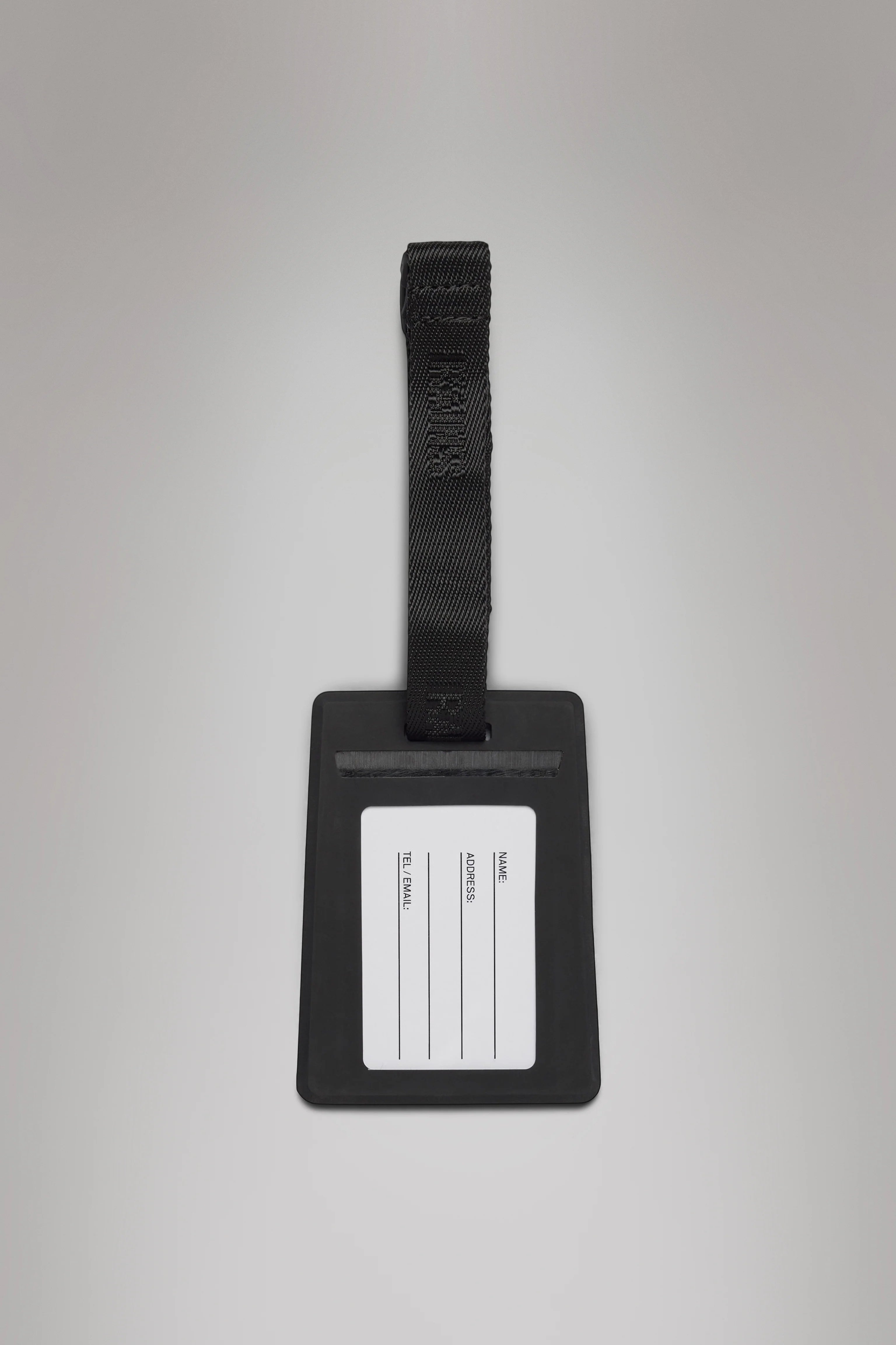 RAINS // Travel Tag BLACK