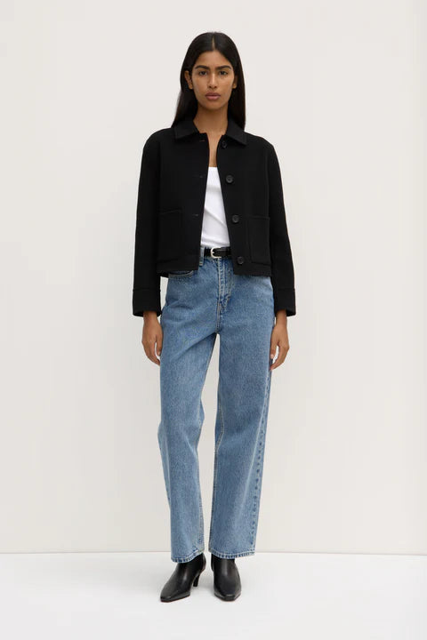 ASSEMBLY LABEL // Tasmin Wool Jacket BLACK