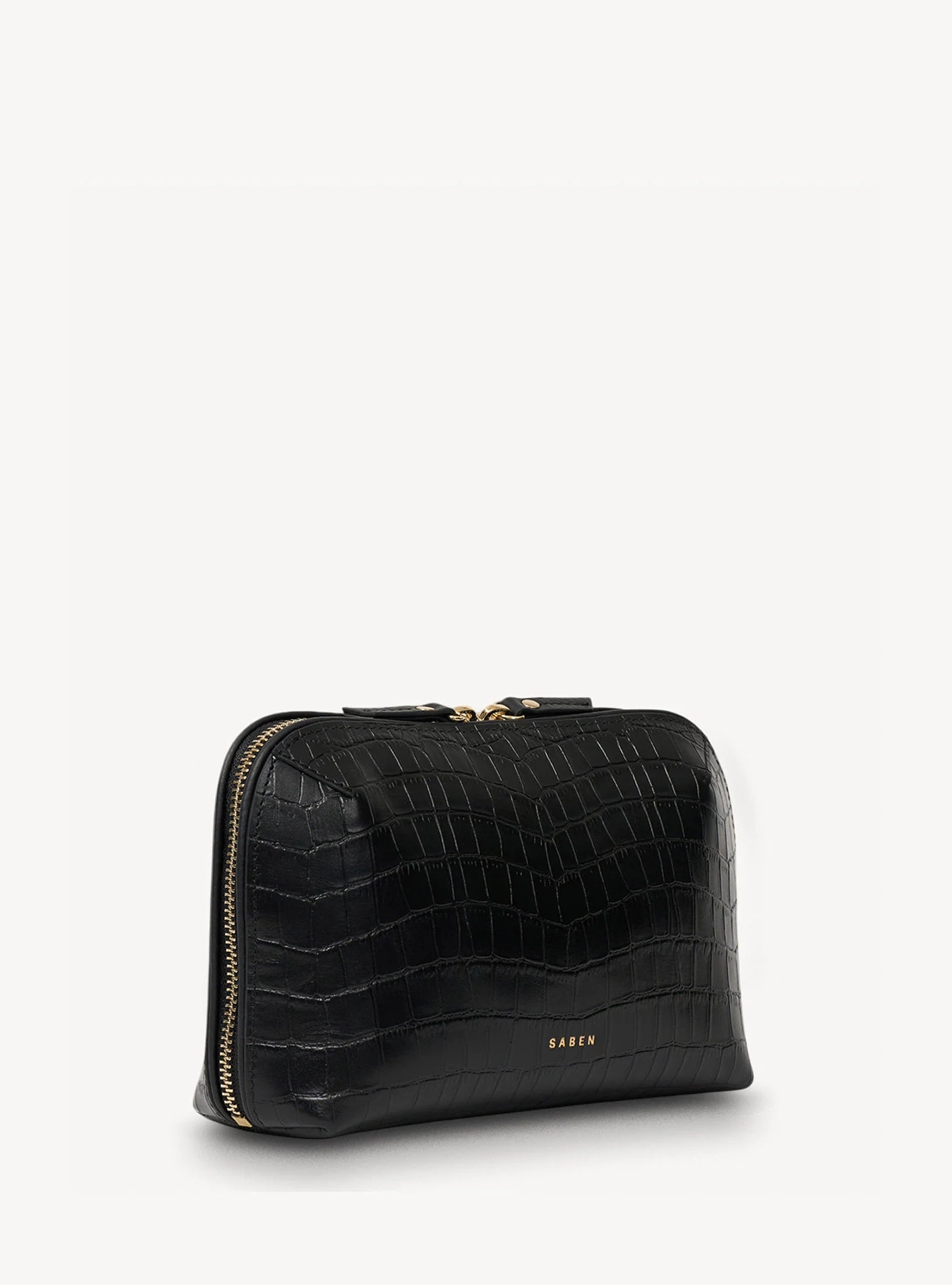 Tate Pouch BLACK CROC
