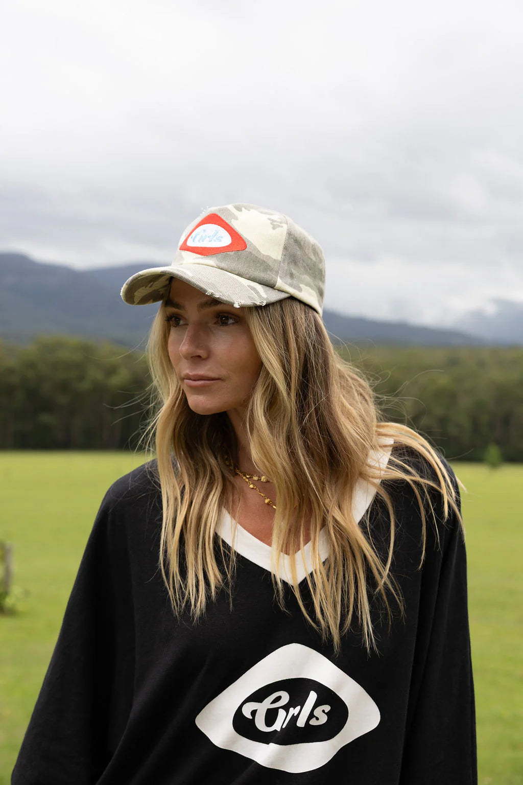 LUNA LANE // The GRLS Cap CAMO