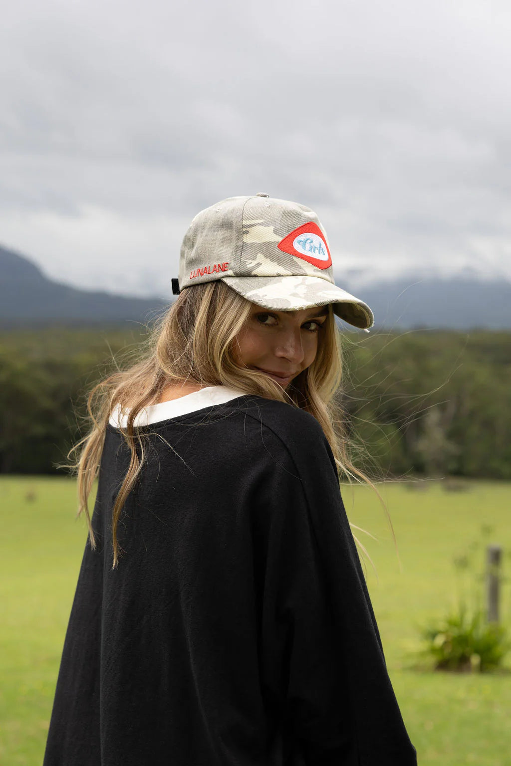 LUNA LANE // The GRLS Cap CAMO