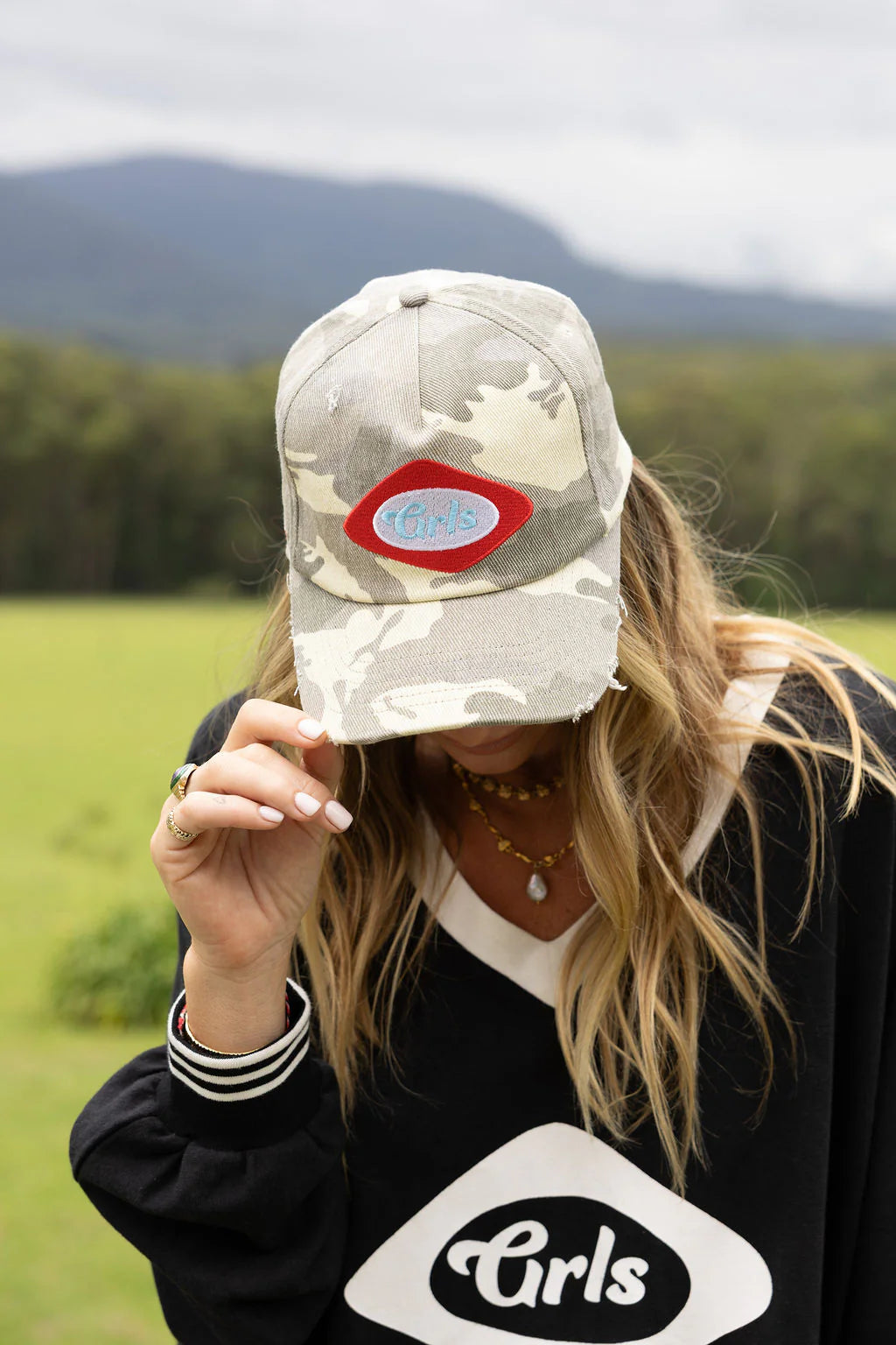 LUNA LANE // The GRLS Cap CAMO
