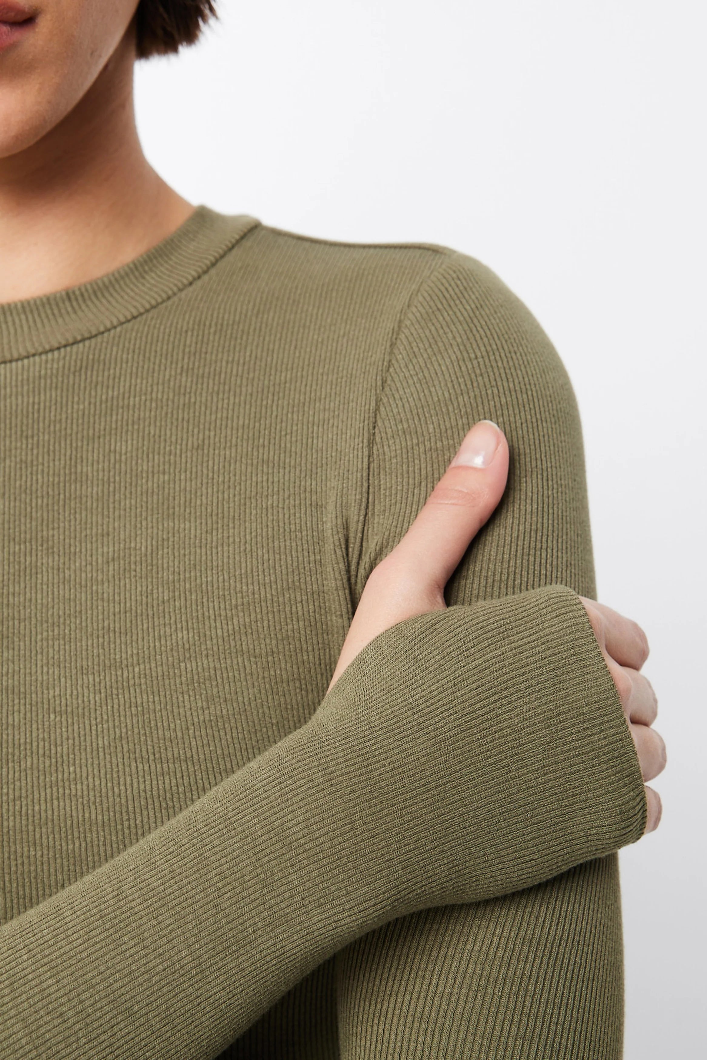 MOSSMAN // Brooklyn Top KHAKI