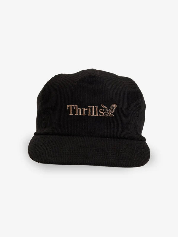 THRILLS // Workwear 5 Panel Cap BLACK