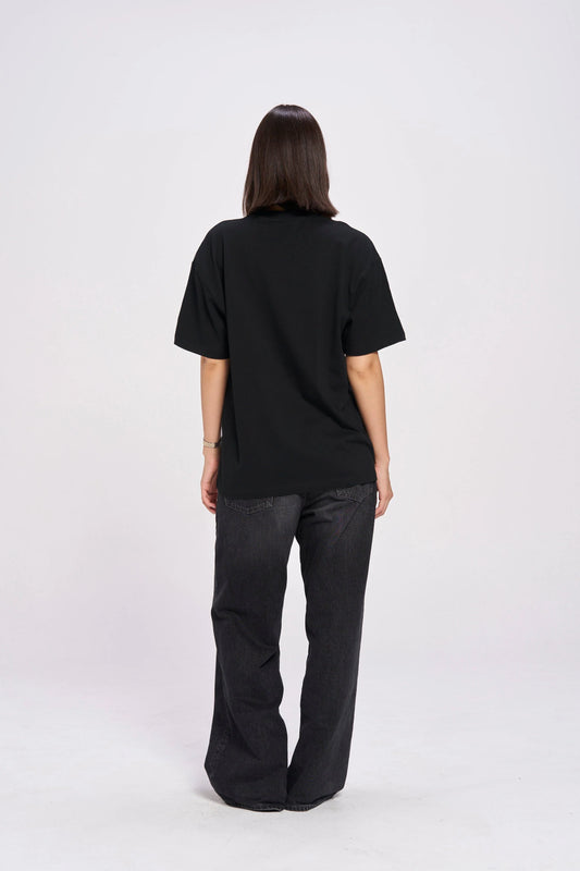 MAKU // Treasures Tee Oversized BLACK