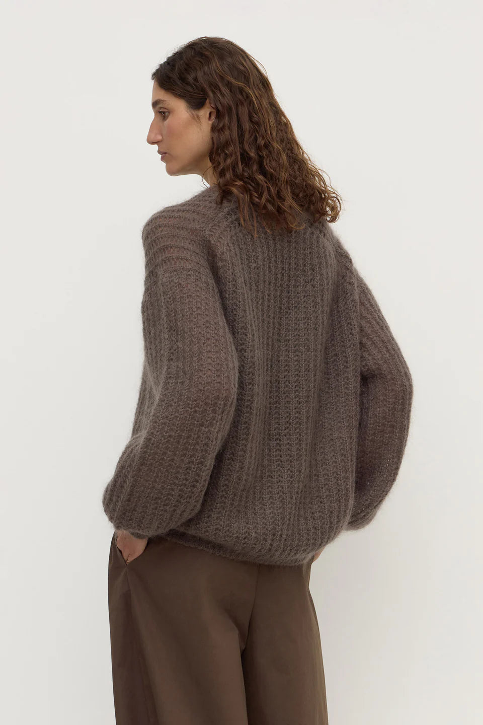 Tulsa Mohair Knit BARK