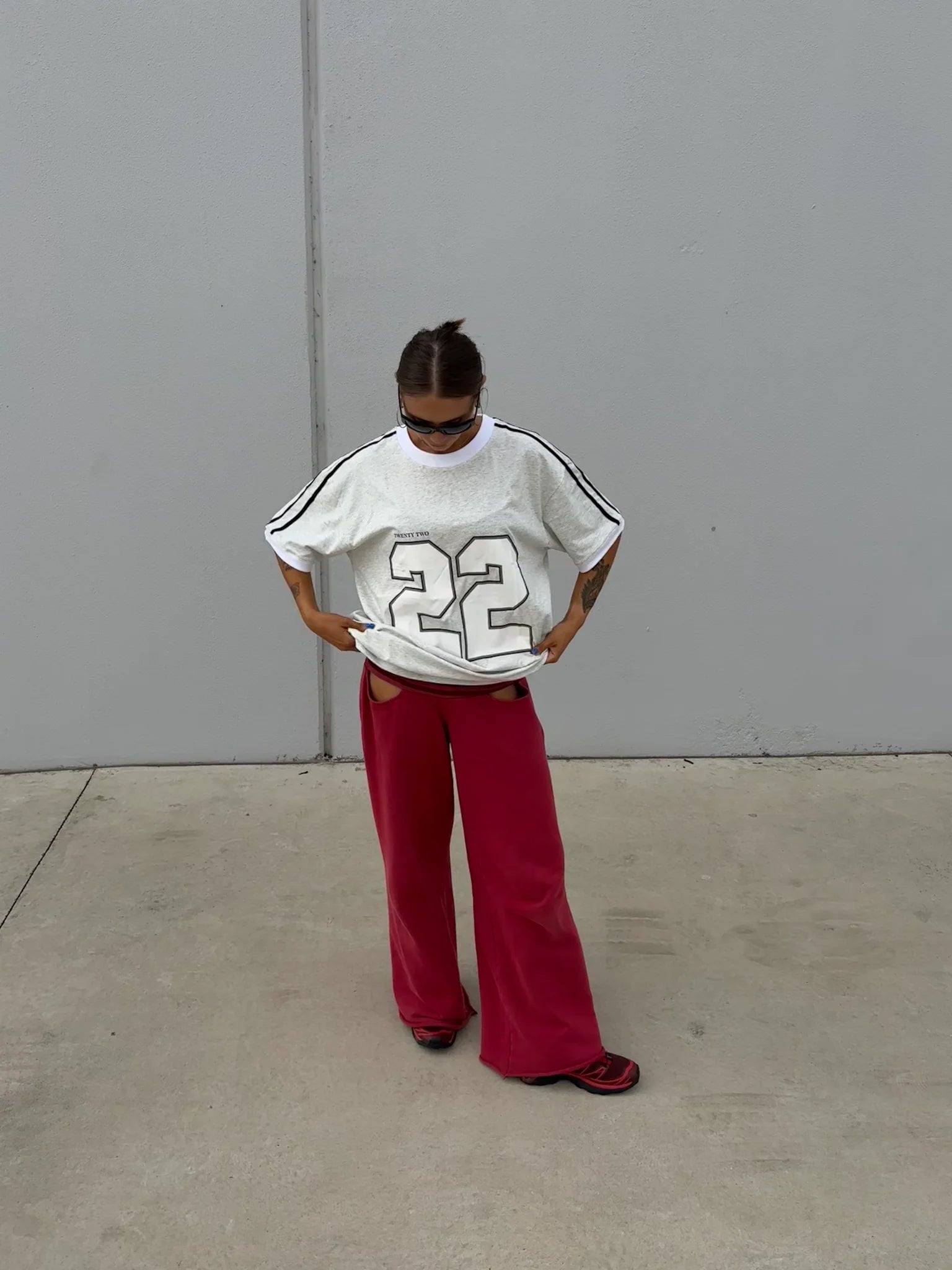 SSAINT // Twenty Two Tee GREY