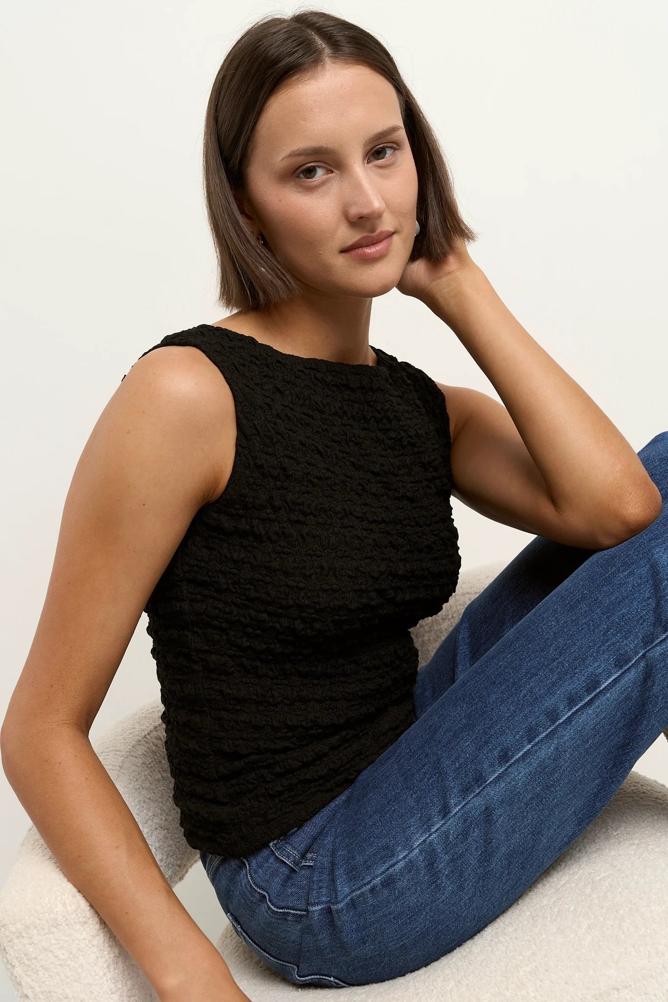 AMONG THE BRAVE // Untamed Top BLACK