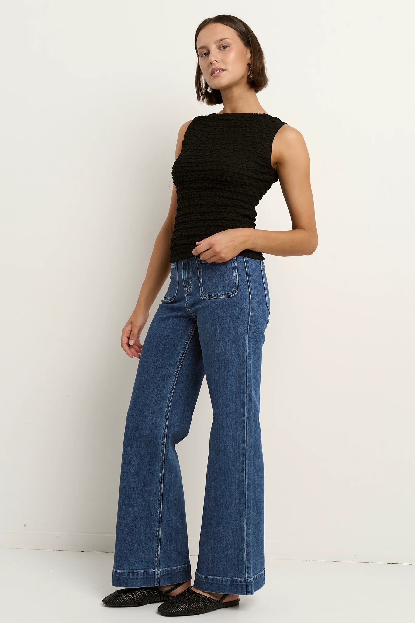 AMONG THE BRAVE // Untamed Top BLACK