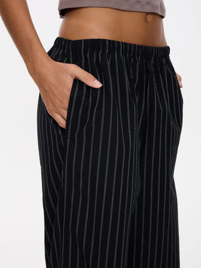 THRILLS // Unwind Stripe Pant BLACK